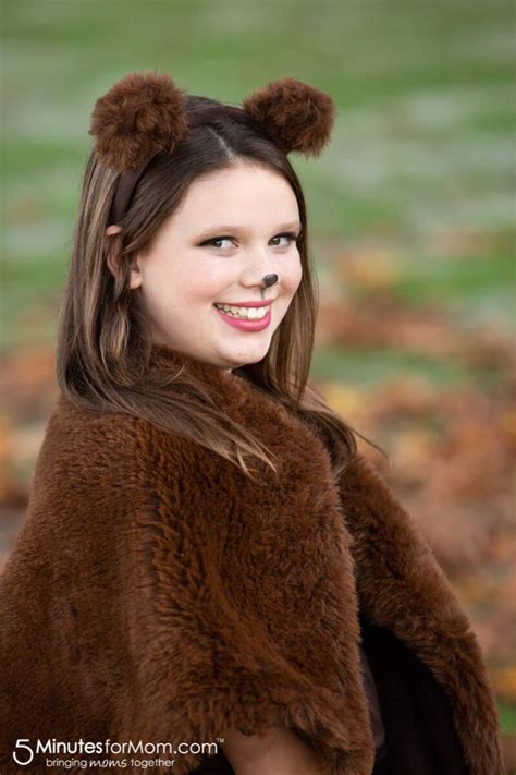 diy black bear costume|easy no sew bear costume.